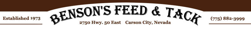 Benson's Feed and Tack